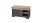 Bank JASMIN Schuhschrank mit Kissen graphit und Artisan Eiche 93x49 cm