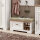 Bank JASMIN Schuhschrank mit Kissen Pinie hell und Artisan Eiche 93x49