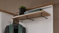 Garderobenset 3 JASMIN Garderobe in Pinie hell und Artisan Eiche 281x204
