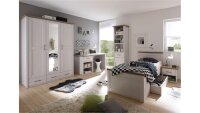 Jugendzimmer LUCA Komplettset 1 Pinie weiß und...