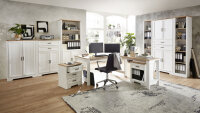 Aktenregal 03 Büroregal JASMIN pinie hell Artisan Eiche Dekor 86x38cm