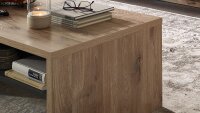 Couchtisch BELLANO Eiche natur graphit mit Softclose 110x65