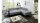 Ecksofa DREAM R Stoff grau motorische Sitztiefenverstellung