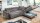 Ecksofa SILVER OTR Stoff stone motorische Sitztiefenverstellung