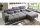 Ecksofa R SPEED Stoff stone mit Sitztiefenverstellung