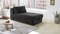 Recamiere ROBIN Schlafsofa Sofa Polstersofa in schwarz...