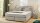Boxspringbett ROMY Cord beige 7-Zonnen TTFK Topper 180x200 cm