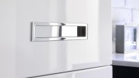 Hochschrank MELISSA grau weiß Hochglanz Badezimmer Hängeschrank