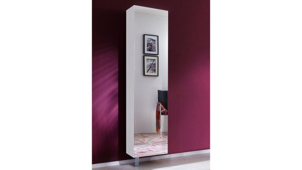 Schuhschrank WOODY II Schuhregal Garderobe in weiß drehbar