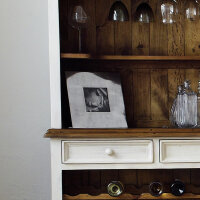 Weinschrank BODDE Kiefer massiv vintage used Look Landhaus