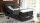 Boxspringbett Carpino Stoff anthrazit Komfortbett mit Motor 120x200 cm