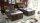 Boxspringbett Carpino Stoff stone Komfortbett mit Motor 120x200 cm