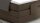 Boxspringbett Carpino Stoff stone Komfortbett mit Motor 120x200 cm