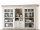 Aufsatz Opus T99 Kiefer massiv white sanded Recycle-Holz