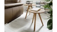 Couchtisch GENNY 2er Set Beistelltisch in Asteiche massiv...
