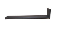 Wandboard BRIGHT Wandregal Regal in graphit mit 1 Ablage Länge 100 cm