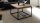 Couchtisch SAKURA Asteiche Metall Industrial Style 70x70 cm