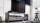 TV-Board BUGRI Lowboard Akazie massiv grau 145 cm