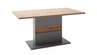 Esstisch MARSEILLE arktis grau Wildeiche Melamin 160x90 cm
