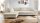 Ecksofa CONCORD L Stoff Cord natur Nosagfederung 197x306