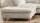 Ecksofa CONCORD L Stoff Cord natur Nosagfederung 197x306