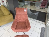 Sessel MP-RS20079 360 drehbar und Wip Cord Magnolie