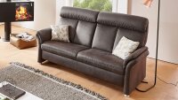 Sofa LEILA 2,5-Sitzer Microfaser anthrazit...