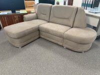 Ecksofa Queenline Saddle alu ca. 160x222 cm