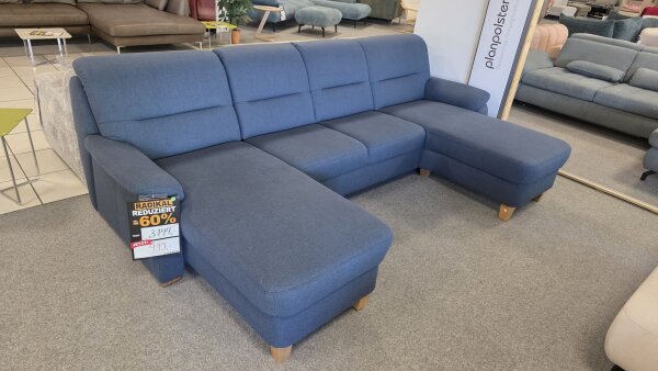 Wohnlandschaft Memphis Imaro marine ca. 170x290x170 cm