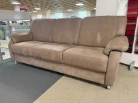 Sofa 3-SitzerTavira Leder alu ca. 212 cm