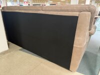 Sofa 3-SitzerTavira Leder alu ca. 212 cm