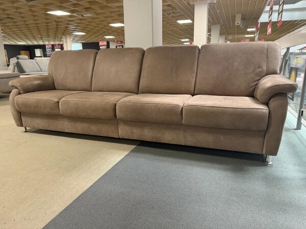 Sofa 4-SitzerTavira Leder alu ca. 274 cm