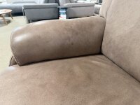 Sofa 4-SitzerTavira Leder alu ca. 274 cm