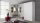 Schwebetürenschrank QUADRA in weiß Glas Spiegel 271x210