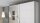 Schwebetürenschrank QUADRA in weiß Glas Spiegel 271x210