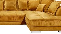 Ecksofa PASCHA Wohnlandschaft Sofa in senf gelb 308x192