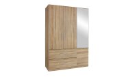 Kleiderschrank ALVOR Schrank Schlafzimmer Sonoma Eiche...