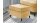 Hocker OMADO Polsterhocker Sitzhocker Stoff safran 63 cm