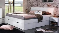 Futonbett FLEXX Bett Bettgestell in weiß inkl....