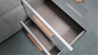 Nachttisch 2er Set ADITIO Kommode weiß Landhausstil