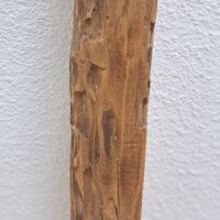 Wandgarderobe Wandpaneel 145 cm Teakholz massiv