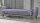 Sofa 3-Sitzer BOLERNO Bettfunktion Bettkasten grau 216x85
