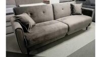 3-Sitzer Sofa Schlafsofa PRATICA Bettfunktion anthrazit